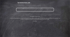 Desktop Screenshot of harvestservices.com